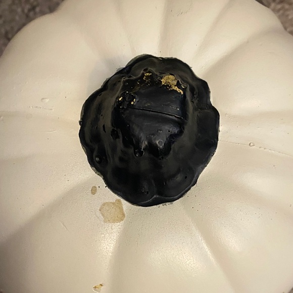 7” Nightmare before Christmas Ashland White and Black Jack o lanterns Pumpkins - Picture 6 of 17